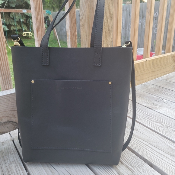 Portland Leather Bags Portland Leather Premium Large Smooth Black